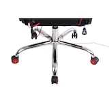 thumbnail of Cadeira de escritório gaming em tecido Limit XM preto/ vermelho