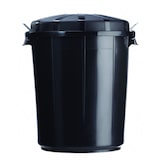 thumbnail of Poubelle de Rue Noir 70L