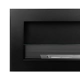 thumbnail of Chimenea de bioetanol de pared SIENA 120 negra 120x40