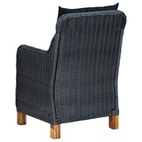 thumbnail of Helloshop26 - Conjunto de comedor de jardín exterior de 5 piezas muebles gris oscuro 02_0013806