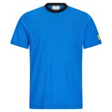 thumbnail of ESD-T-Shirt mit schwarzem Kragen, rundhals, 150g/m², royalblau, XXL
