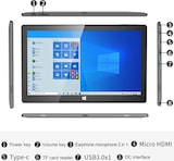 thumbnail of Tablette Windows 11 Tactile 10,1 pouces CPU Intel RAM 6 Go ROM 128 Go + SD 256Go YONIS