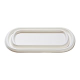 thumbnail of Crêpes Teller/ Deckel aus Zuckerrohr 23 x 13,5 cm Pack (50 Stück)