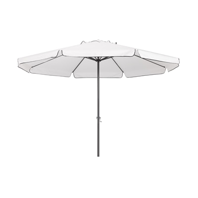 Tarrington House parasol Mérida blanco con solapa de 4 metros