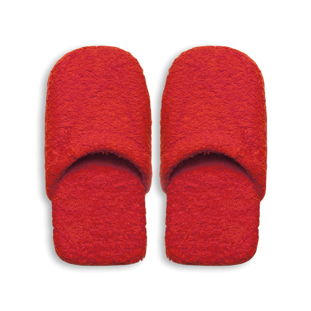 Excelsa Spa-Hausschuhe Aus Baumwolle In Einer Größe Rot