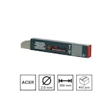 thumbnail of Verpakking van 400 stalen elektroden 2 x 300 mm gecoate staven Alle positielassen AWELCO