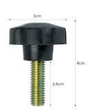 thumbnail of Sonnenschirmhalter 45cm Sonnenschirm-Dorn Bodenhülse sehr stabil verzinkt Ø 35mm