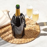 thumbnail of Aktiv Champagnerkühler Motiv "Black" von Vacu Vin - A