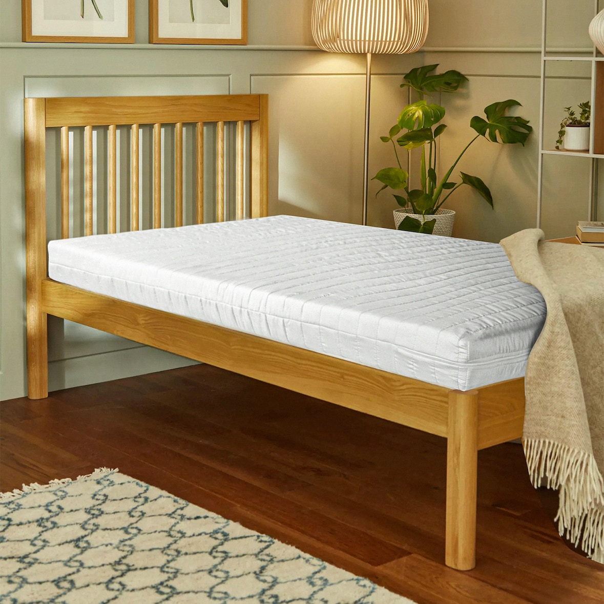 Comfort Matratze Komfortschaum Rollmatratze Härtegrad (H3) 140x200 cm