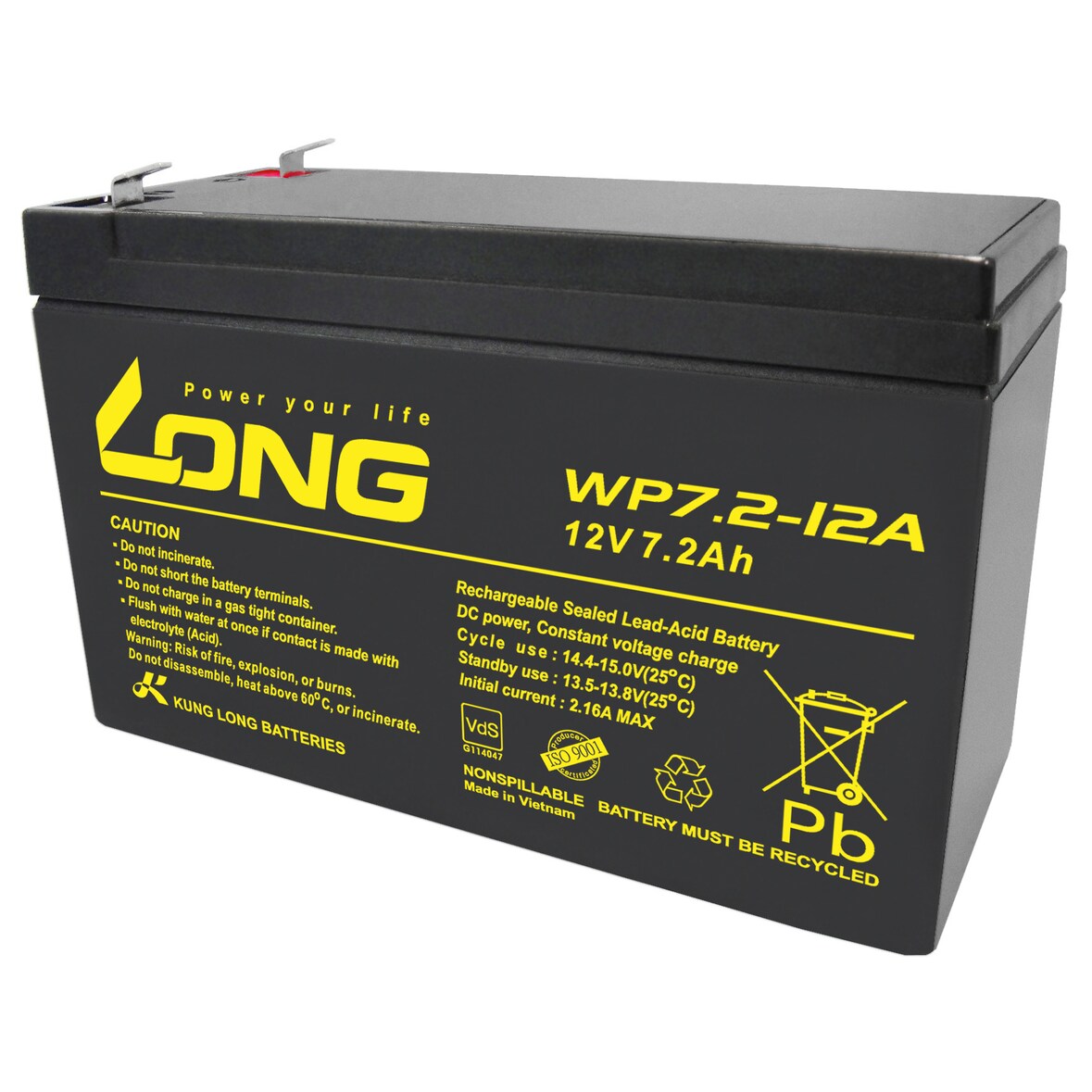 Ersatzakkus für ABB UPS PowerValue 11 RT 1kVA USV KuLo