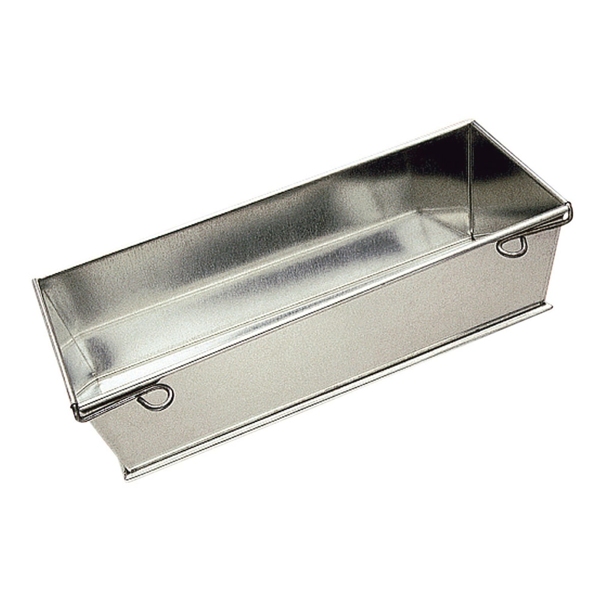 Gobel - Pâté ou cake ouvrant - fer blanc - 300 x 100 mm ext / 285 x 90 mm int - h75 mm - 120030