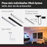 thumbnail of Paulmann URail Schienenspot Smart Home Zigbee 3.0 Luxe   GU10 350lm 4,8W RGBW+ dimmbar 230V Signalweiß 95663