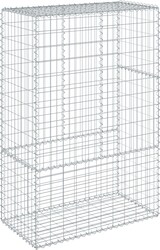 thumbnail of vidaXL Gabione mit Deckel 100x50x150 cm Verzinktes Eisen