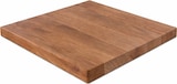 thumbnail of pemora Tischplatte Gastronomie Eiche massiv 60 x 60 cm - 40 mm stark