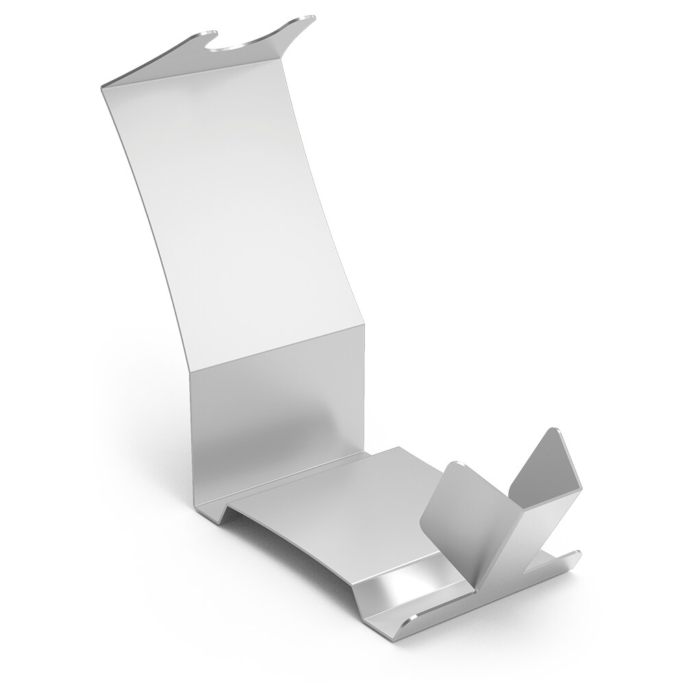 Portalacones o jamonero en acero inoxidable 393x155x340 mm.