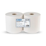 thumbnail of Industriepapierrolle Funny - 2-lagig - hochweiß - 2 Rollen - 26 x 33,3 cm