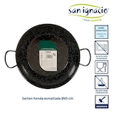 thumbnail of San Ignacio LA DEHESA - Geëmailleerde Honda Paella pan met handvatten 45 cm