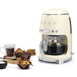 thumbnail of Cafetera De Goteo Smeg Dcf02Creu 1,4 L, 1050 W, Color Crema