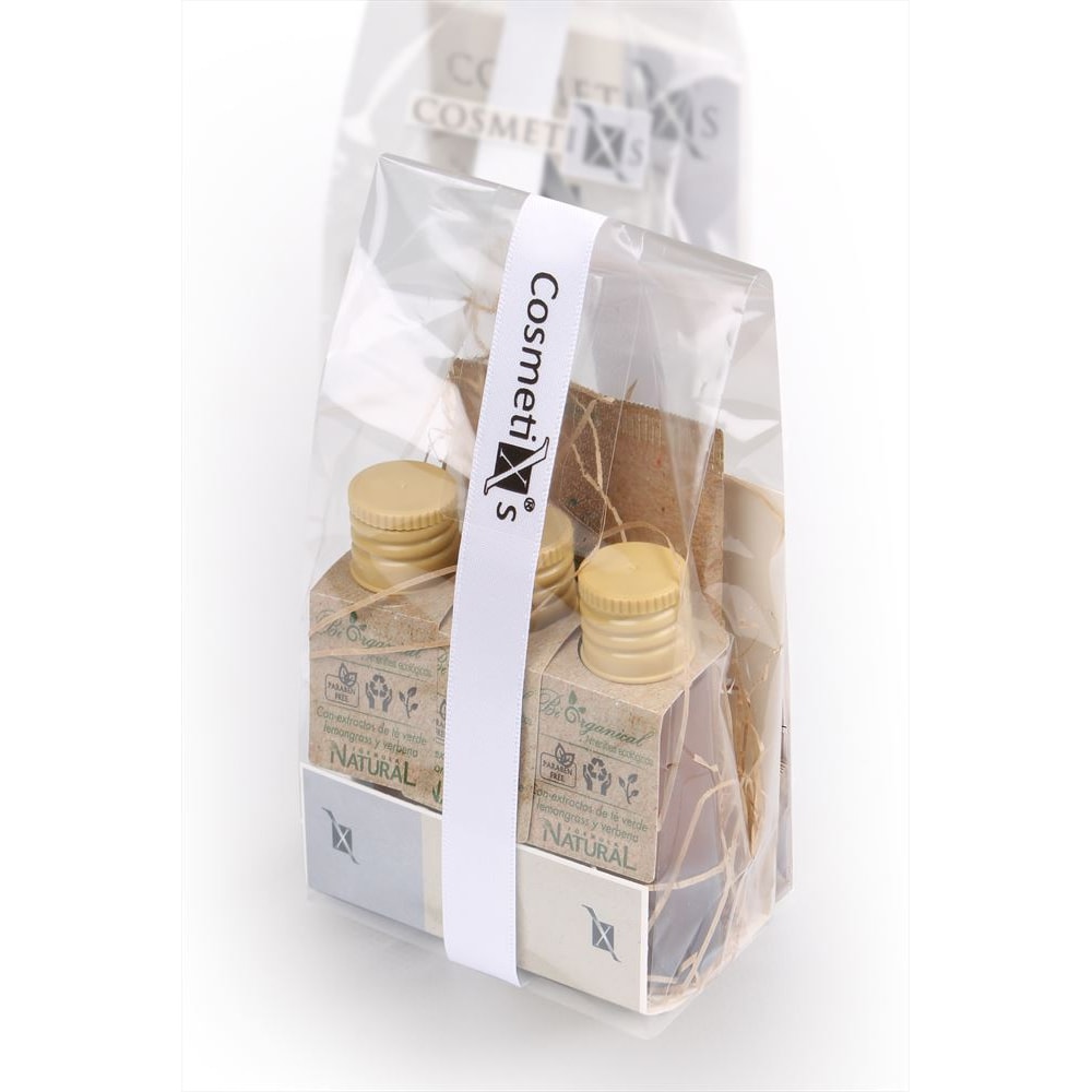 3er Set Flacons Biorganical + Handseife Neutral