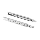 thumbnail of Vollauszug verzinkt Schubladenauszug 45mm Höhe Teleskopauszug Kugelführung 500mm
