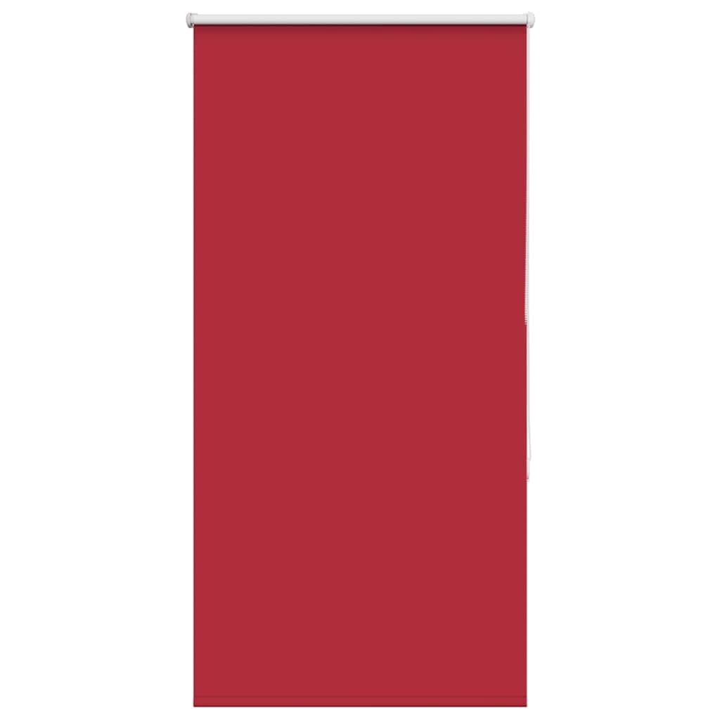 vidaXL Verdunkelungsrollo Rot 85x150 cm Stoffbreite 80,7 cm Polyester