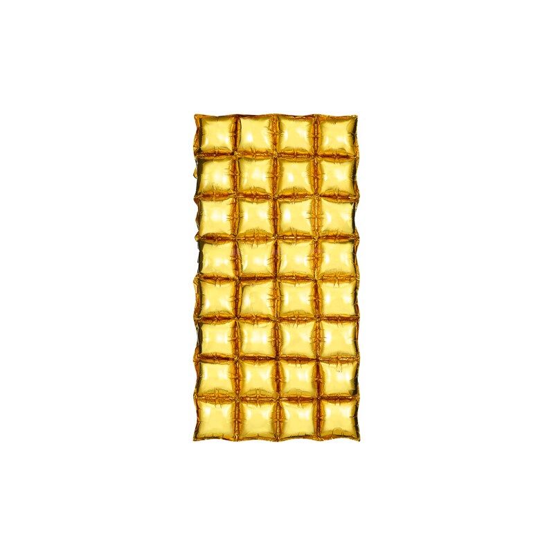 Vorhang Folienballon, Gold, 55 x 110 cm