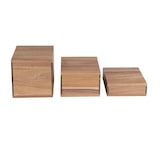 thumbnail of Acacia verlengstukken H50/100/150 mm Set van 3
