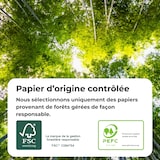 thumbnail of La Bobine Française | 100 Rouleaux de caisses thermiques pour TPE/BANCAIRE, compatible 57x40x12, Papier Premium 55 g/m² sans BPA | Logo Made in France