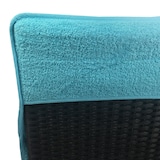 thumbnail of Frottee Schonbezug für Gartenstuhl NYVISpa 60x130 cm - Hygiene Auflage für Hochlehner Gartenstühle Farbe:Türkis