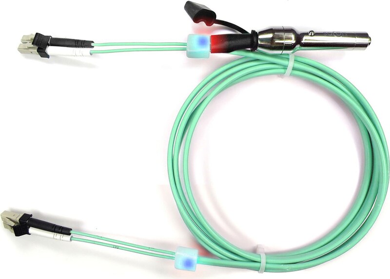 EasyLan LWL-LED-Patchkabel duplex 50/125µm OM3, LC/SC, türkis, 5 m | METRO