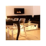 thumbnail of INSIDE 900 – Biokamin Wand-/Einbau-Bioethanolkamin – Schwarz – 90 cm – Linearbrenner 50 cm / Fassungsvermögen 1 l - 20 kg