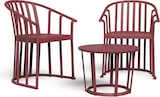 thumbnail of Resol RAFF Set 2+1 Silla Con Brazos-Mesa Interior, Exterior Burdeos