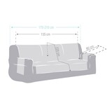 thumbnail of Copridivano Valeria 3 posti grigio 155