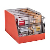 thumbnail of Verschiebbares Gewürzregal IN&OUT LAVA Serie von Metaltex. Ausführung Touch-Therm® Schwarz Farbe