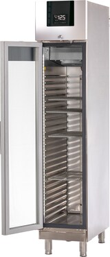 thumbnail of Edelstahlkühlschrank KU 359 Türanschlag links