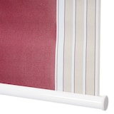 thumbnail of 4er-Set Rollo HWC-D52, Fensterrollo Seitenzugrollo Jalousie, 100x160cm Sonnenschutz blickdicht ~ rot/weiß/beige