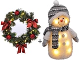 thumbnail of Beleuchteter Türkranz Lichterkranz Weihnachtsdekoration & Deko