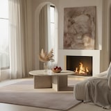 thumbnail of Teppich Kurzflor Uni Modern Waschbar Strapazierfähig Esszimmer Flur OEKO-TEX Beige 140x200 cm Schadstoffgeprüft – NECKAR von Kadima Design