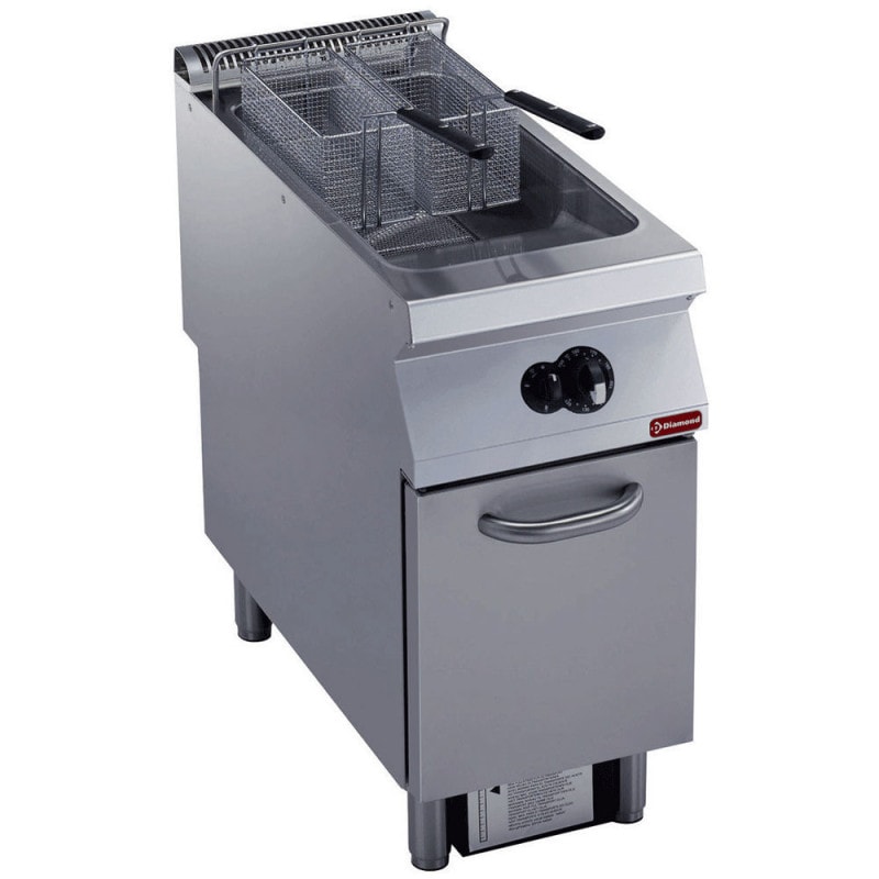 DIAMOND - Friteuse gaz 1 cuve -y- 23 litres-sur meuble