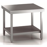 thumbnail of Mesa Industrial Para Horno De Acero Inoxidable Aisi 304 Con Estante Para Almacenamiento 830X850X700Mm