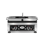 thumbnail of GMG - Kontaktgrill - ▲ & ▼ Gerillt - mit Grillplatten aus Gusseisen, Fettauffangschale und Temperaturregelung 50° - 300° C