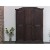 thumbnail of New Mexico Kleiderschrank 3-Trg. Breite 152 cm, Höhe 193 cm kolonial gebeitzt/Wachs.