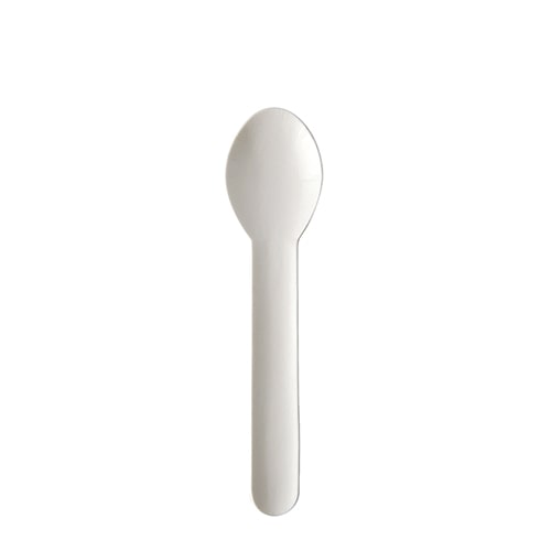 PAPSTAR, Koffielepels, papier "pure" 13 cm wit