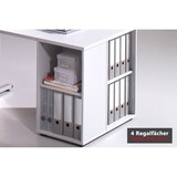 thumbnail of bümö Schreibtisch Schrank in Ahorn, Container Schrank Büro für Ordner & Co. - Anstell-Container Schreibtisch, Schreibtisch Kommode, Büro Schrank