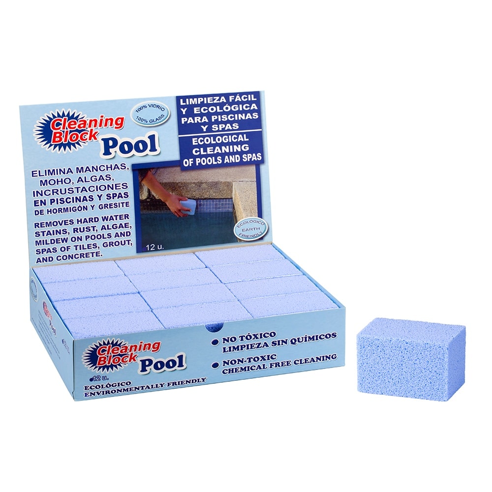 CLEANING BLOCK - Cleaning Block Para Piscina Pack De 12 Unid.