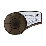 thumbnail of Fita de etiqueta de vinil genérica Brady M21-750-595-WT - Texto preto sobre fundo branco - Largura 19,1 mm x 6,4 metros - 750 etiquetas