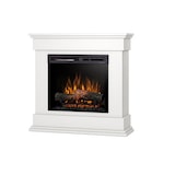 thumbnail of LENOX - Lareira elétrica autônoma com aquecimento de piso LED - 23' - Branco mate - 93 x 90 x 29