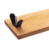 thumbnail of WellHome - Hamhouder van grenenhout 40x16x23 cm, met stalen hardware en bevestiging