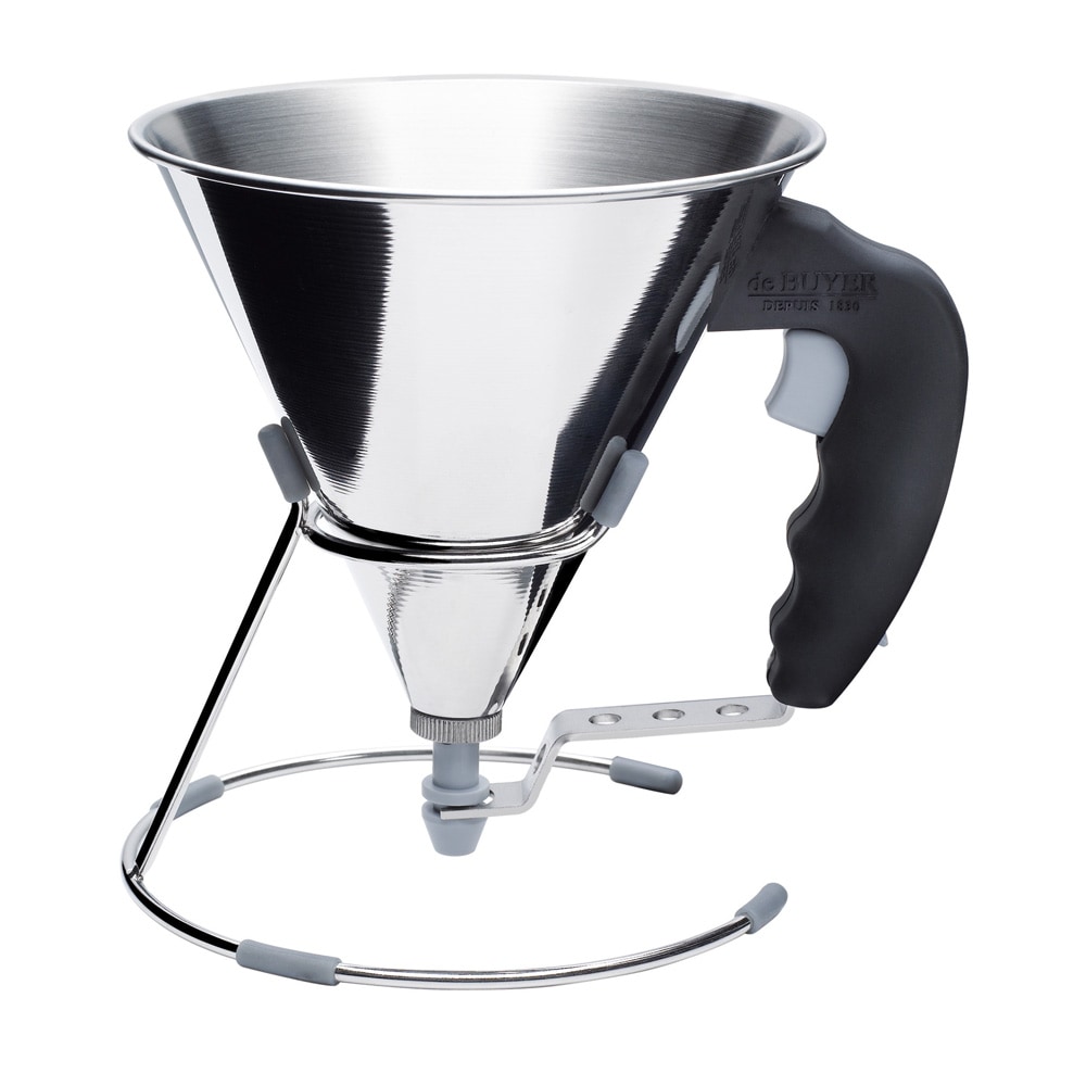 De Buyer Mini Fondanttrichter automatisch 0,8L