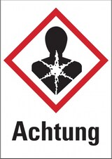 thumbnail of Dreifke® Gefahrstoffetiketten - Gesundheitsgefahr (GHS08) S - 20x29 mm Folie selbstklebend